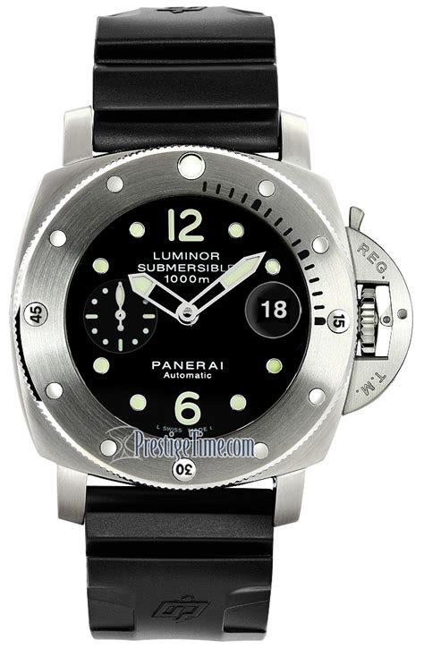 panerai submersible 1000m 243 pam 00243